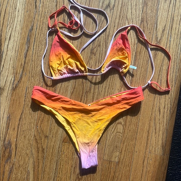 Colorful Gradient Bikini Set - Picture 1 of 1